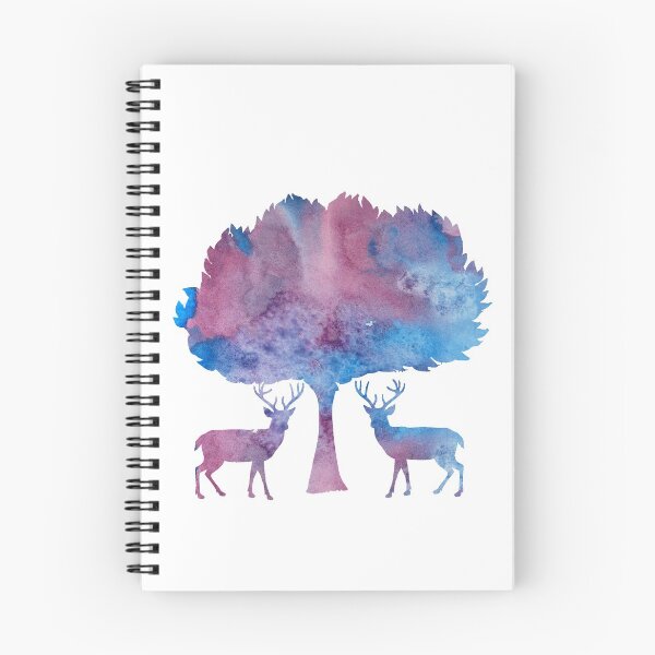 Item preview, Deer under a tree designed and sold by TheJollyMarten.