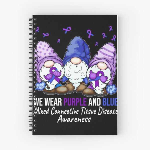 Item preview, Purple and Blue Ribbon Mixed Connective Tissue Disease Awareness designed and sold by kibbeegaddisi.