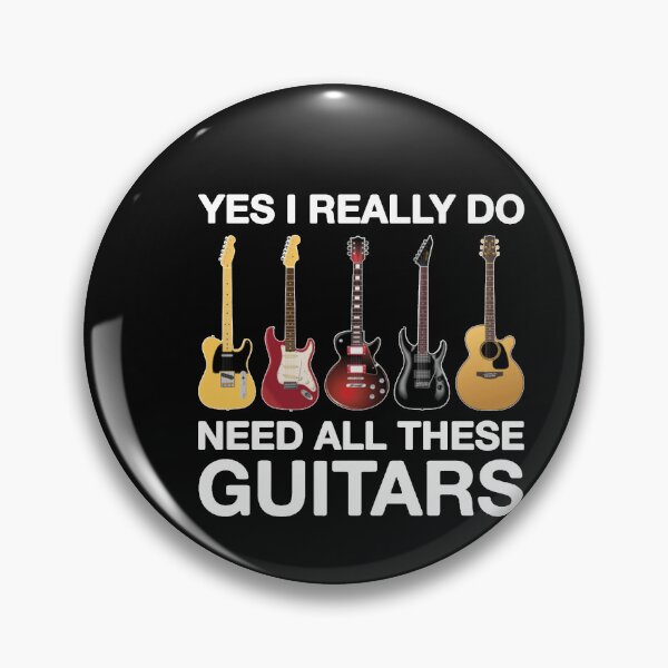 Item preview, Yes I Really Do Need All These Guitars  Active T-Shirt designed and sold by AndrewBishop.