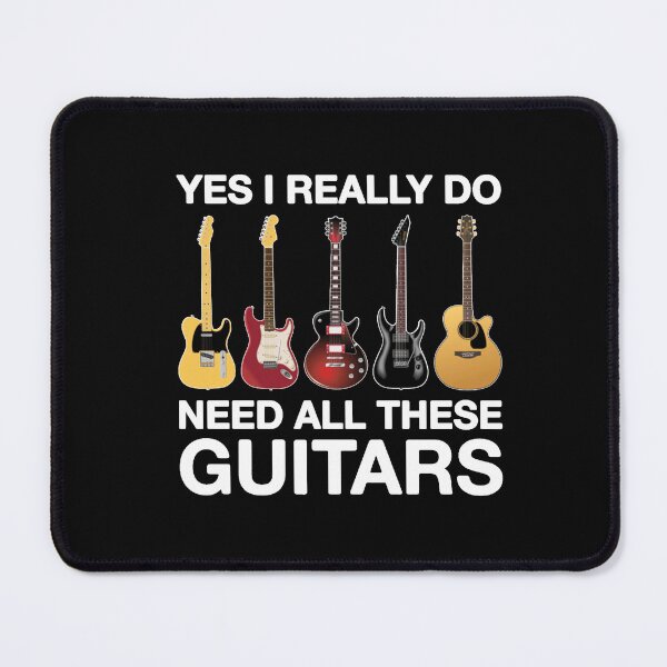 Item preview, Yes I Really Do Need All These Guitars  Active T-Shirt designed and sold by AndrewBishop.