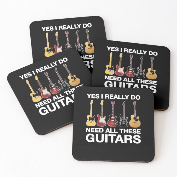 Item preview, Yes I Really Do Need All These Guitars  Active T-Shirt designed and sold by AndrewBishop.