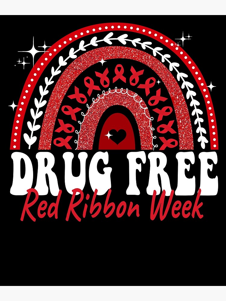 Printable Red Ribbon Week Poster