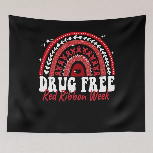 Artikelvorschau, Red Ribbon Woche drogenfrei entworfen und verkauft von kibbeegaddisi.