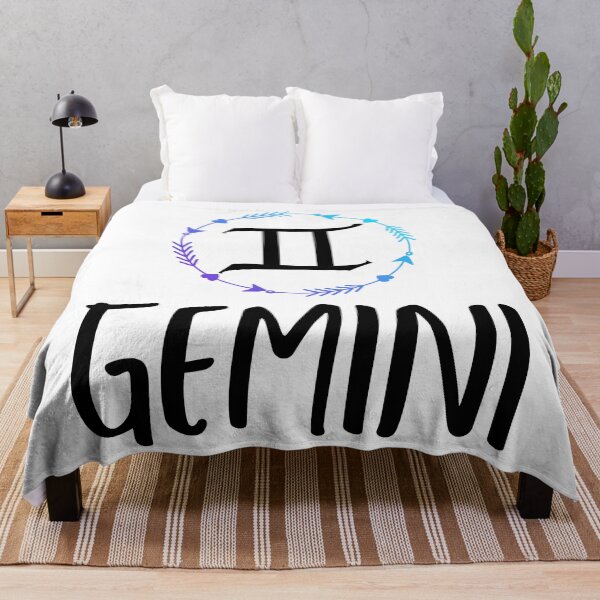 Item preview, Gemini Zodiac Sign Arrow Border designed and sold by Hellofriendco.