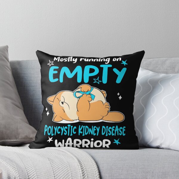 Item preview, Mostly running on Empty Polycystic Kidney Disease Warrior designed and sold by ElizabethS809.