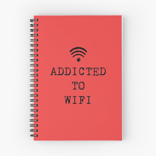 Item preview, ADDICTED TO WIFI designed and sold by Bundjum.