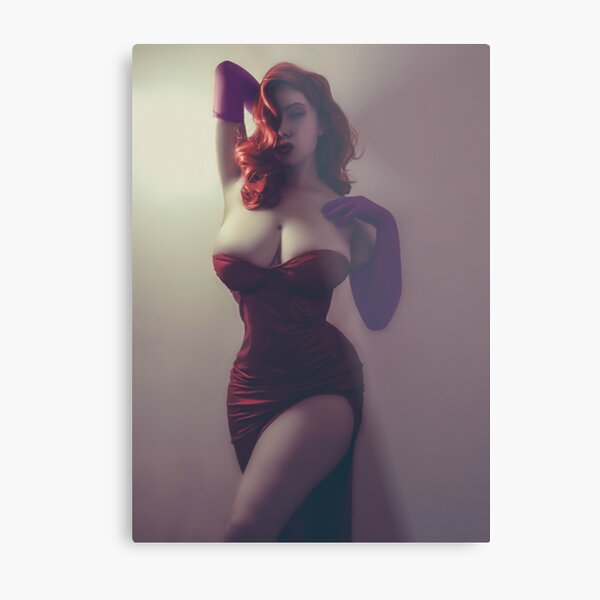 Art Mural Sur Le Theme Jessicarabbit Redbubble