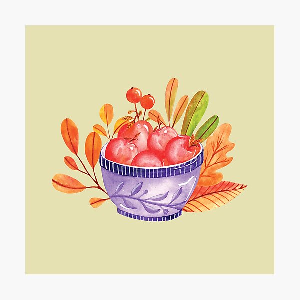 Item preview, Watercolor autumn foliage  designed and sold by pinkyfish1010.