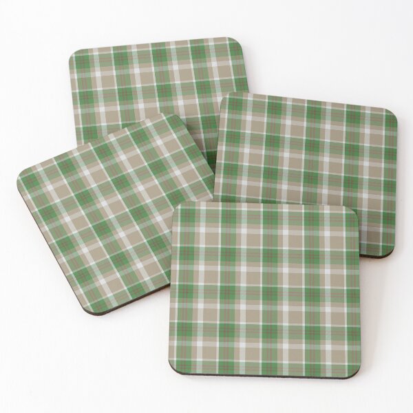 Item preview, Green Tan Burgundy and White Rustic Plaid Repeat Pattern designed and sold by rhombusOnion.