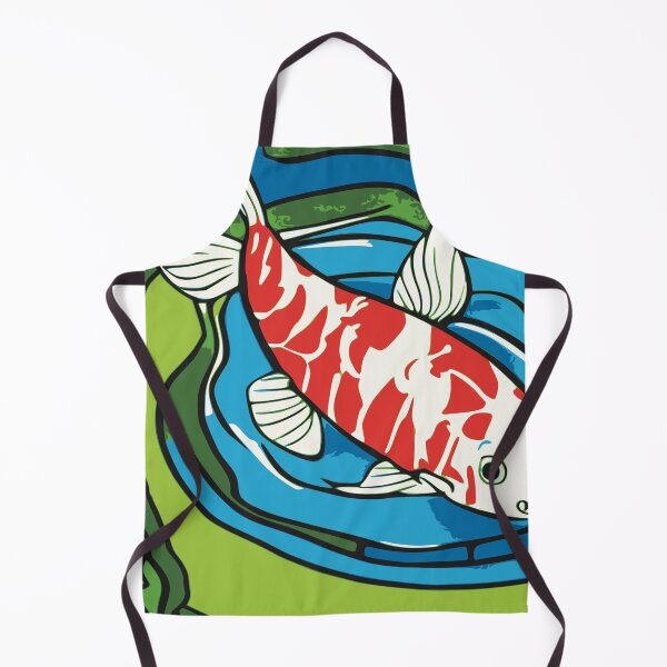 Item preview, Koi Swimming in pond designed and sold by Nonshape.