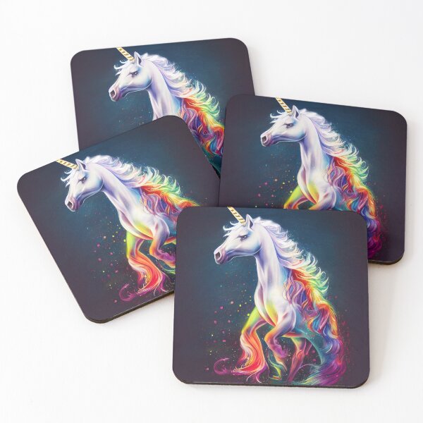 Item preview, Rainbow Unicorn designed and sold by DirtyBirdLad.