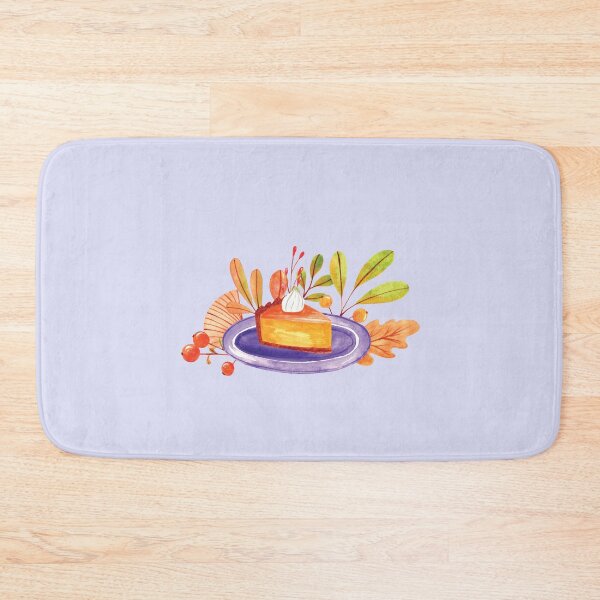 Item preview, Piece of pumpkin pie and fall foliage designed and sold by pinkyfish1010.
