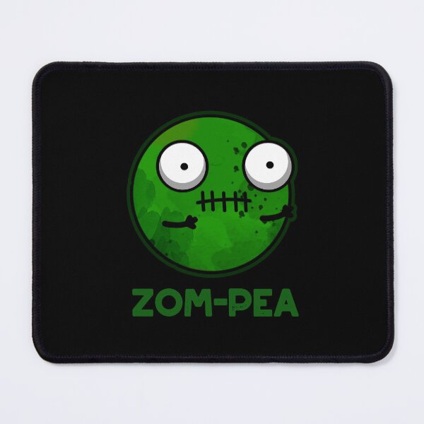 Item preview, Zom-pea Halloween Funny Zombie Pea Puns (Dark BG) designed and sold by punnybone.