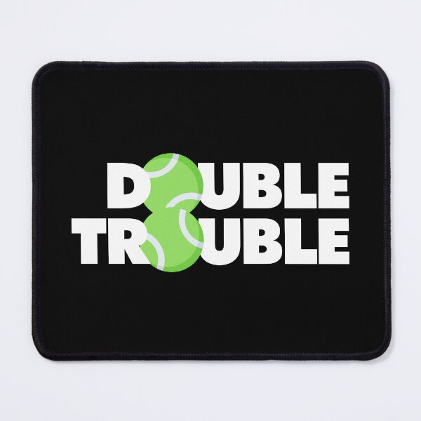 Item preview, Double Trouble Funny Tennis Player designed and sold by elhefe.
