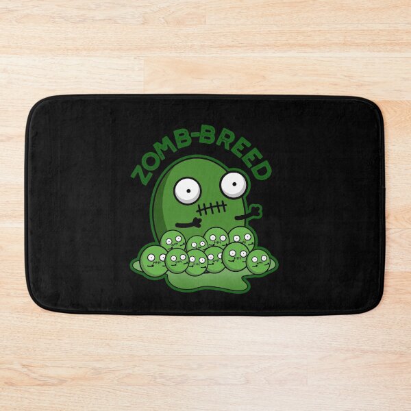Item preview, Zom-breed Halloween Funny Zombie Breed Puns (Dark BG) designed and sold by punnybone.
