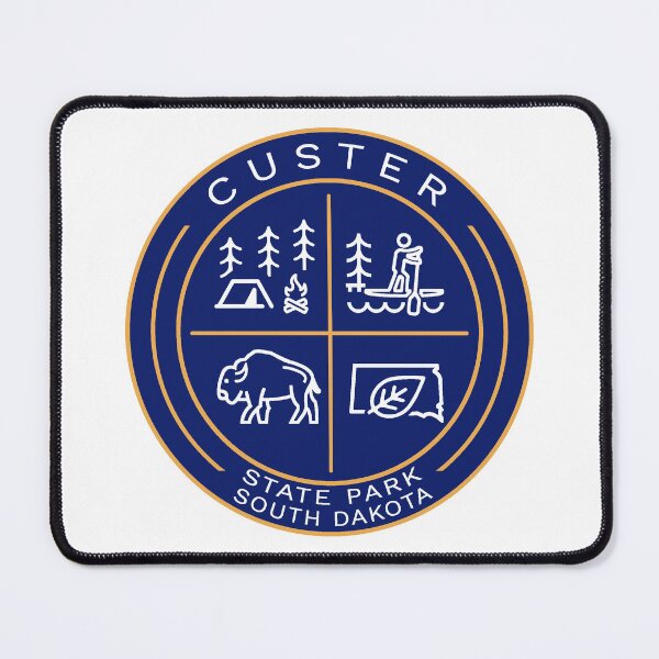 Item preview, Custer State Park SD Heraldic Logo designed and sold by VanyaKar.