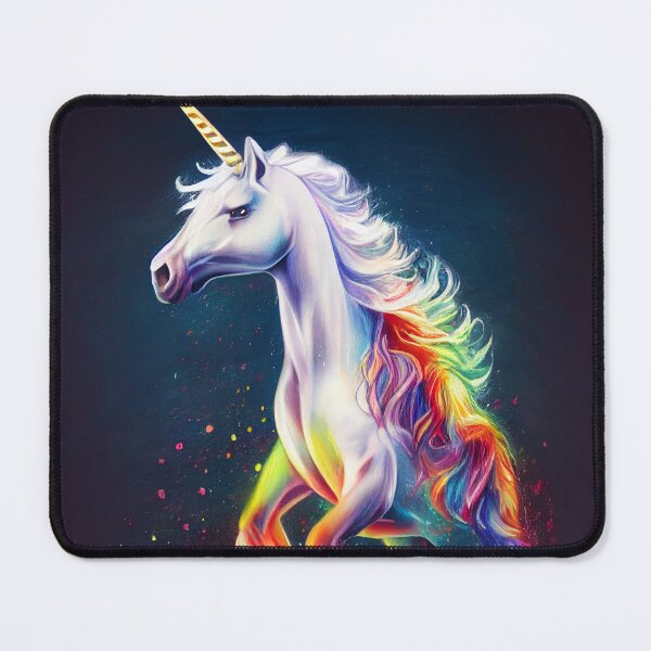Item preview, Rainbow Unicorn designed and sold by DirtyBirdLad.