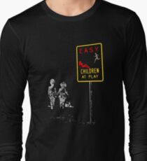 Beach playing games... Long Sleeve T-Shirt