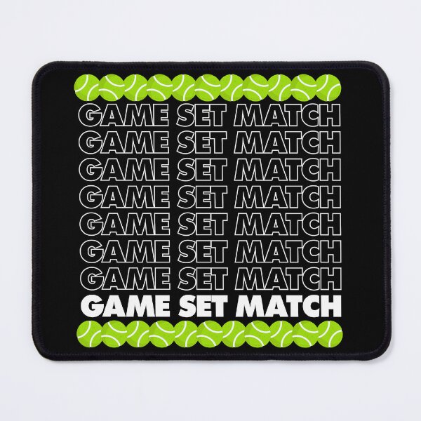 Item preview, Game Set Match Funny Tennis Player designed and sold by elhefe.