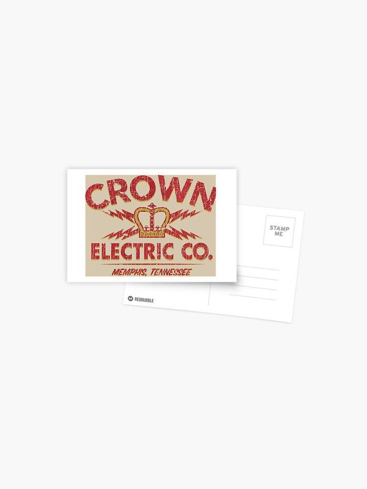 Crown Electric Company, Inc. 1953 Postcard for Sale by AstroZombie6669