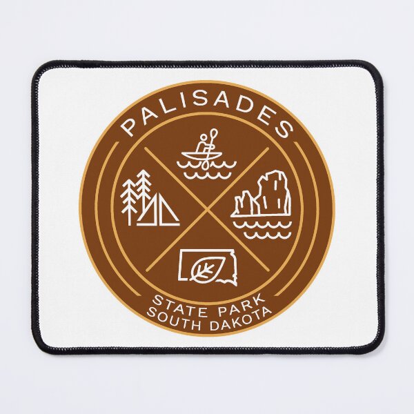 Item preview, Palisades State Park SD Heraldic Logo designed and sold by VanyaKar.