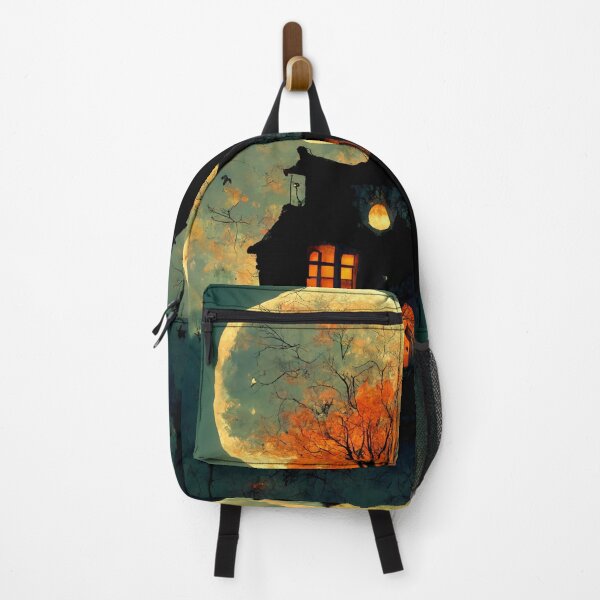 Item preview, Haunted House in Halloween designed and sold by ErraticDream.
