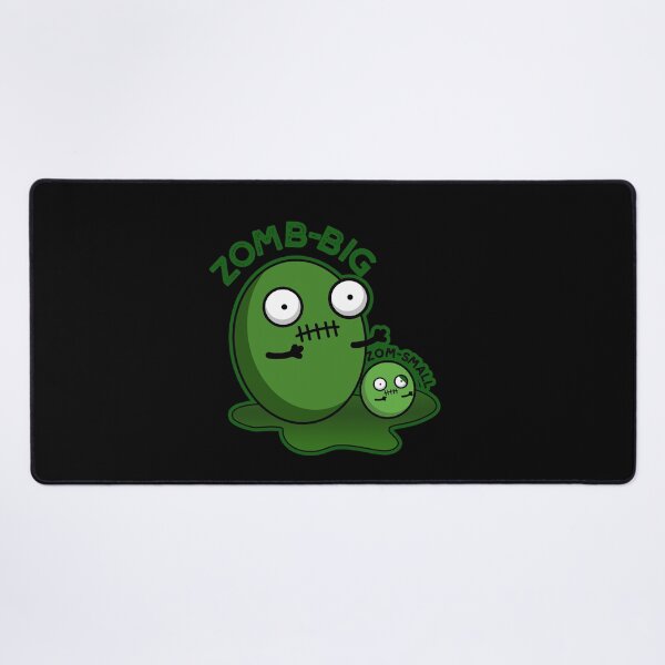 Item preview, Zom-big Zom-small Funny Halloween Zombie Pun (Dark BG) designed and sold by punnybone.