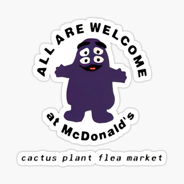 Cactus Plant Flea Market Stickers 