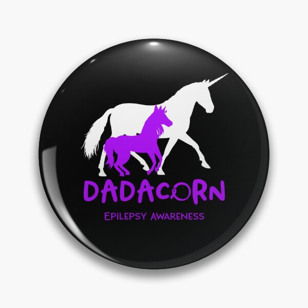 Item preview, Epilepsy Awareness Dad Unicorn Dadacorn Support Epilepsy Warrior  designed and sold by RunningShop.