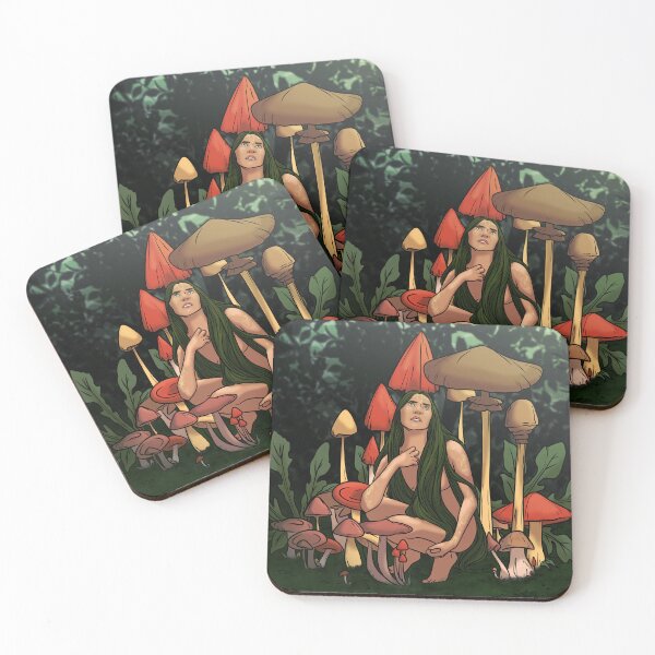 Item preview, Under the mushroom caps designed and sold by artcake.
