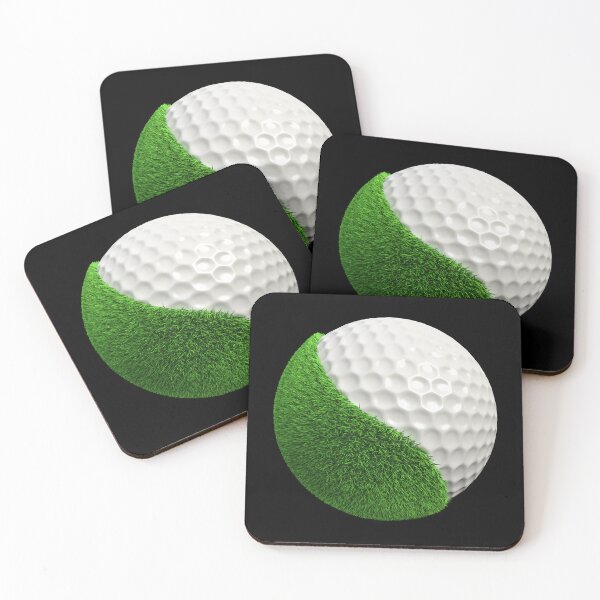 Item preview, Golfer Ball and Green Grass Play Golfing Course Photography designed and sold by elhefe.