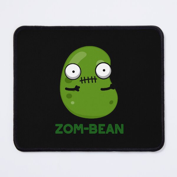 Item preview, Zom-bean Halloween Funny Zombie Bean Puns (Dark BG) designed and sold by punnybone.
