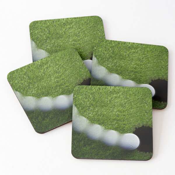 Item preview, Golfing Nice Shot Golfer Ball in One Hole Photography designed and sold by elhefe.