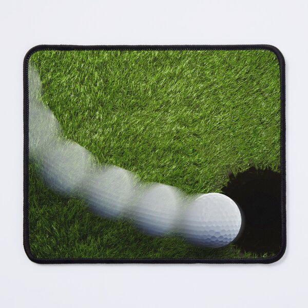 Item preview, Golfing Nice Shot Golfer Ball in One Hole Photography designed and sold by elhefe.