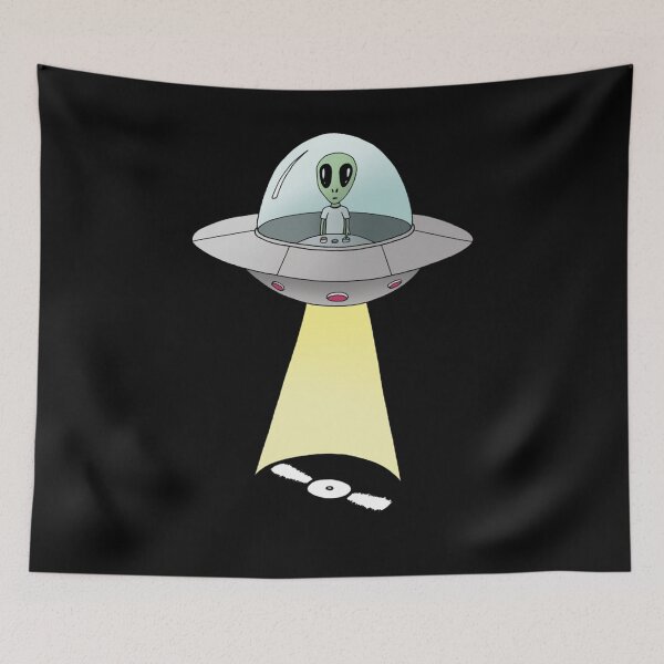 Item preview, Alien Record Lover designed and sold by CarlMarion8.