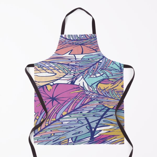 Item preview, Banana and Palm Leaf Pattern designed and sold by calibrit.