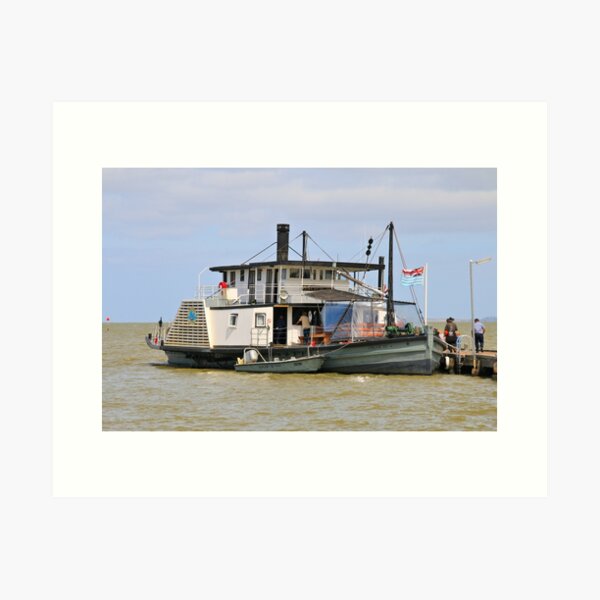 Item preview, Paddlesteamer, Oscar W, Australia designed and sold by FranWest.