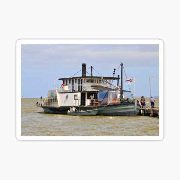 Item preview, Paddlesteamer, Oscar W, Australia designed and sold by FranWest.