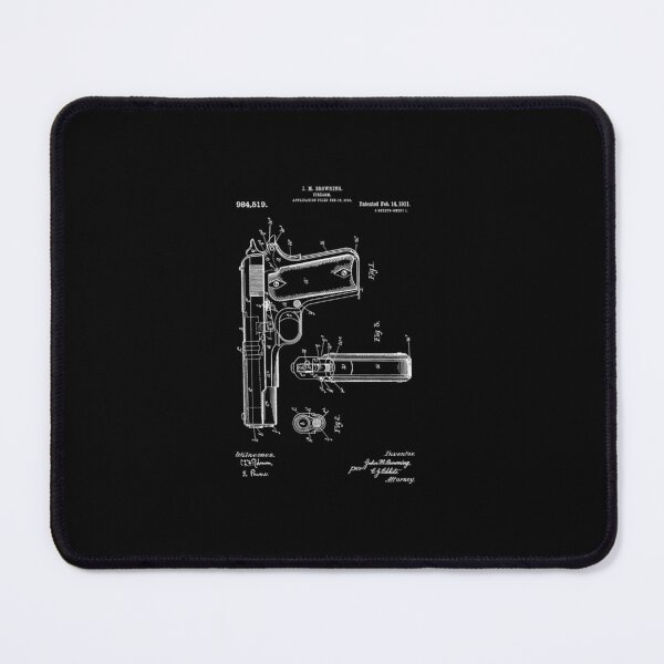 Item preview, 1911 Patent Blueprint Essential T-Shirt designed and sold by AnthonyKwan.