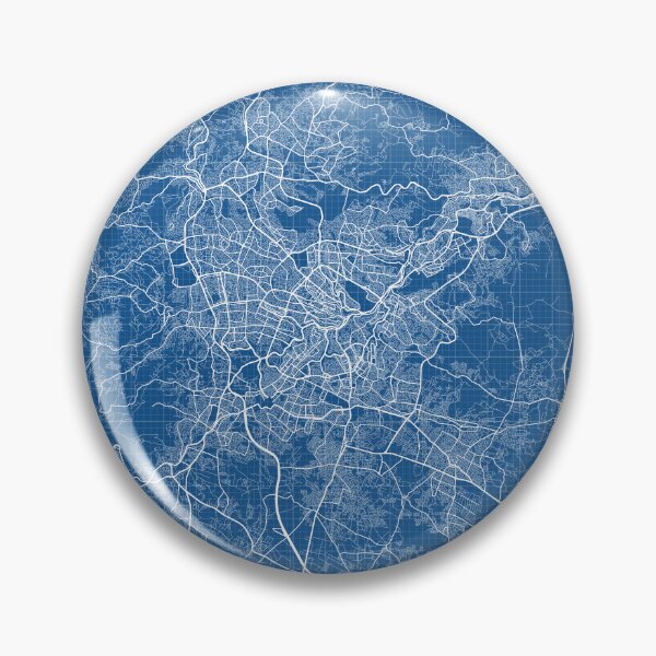 Item preview, Amman City Map of Jordan - Blueprint designed and sold by deMAP.