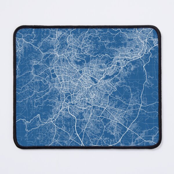 Item preview, Amman City Map of Jordan - Blueprint designed and sold by deMAP.