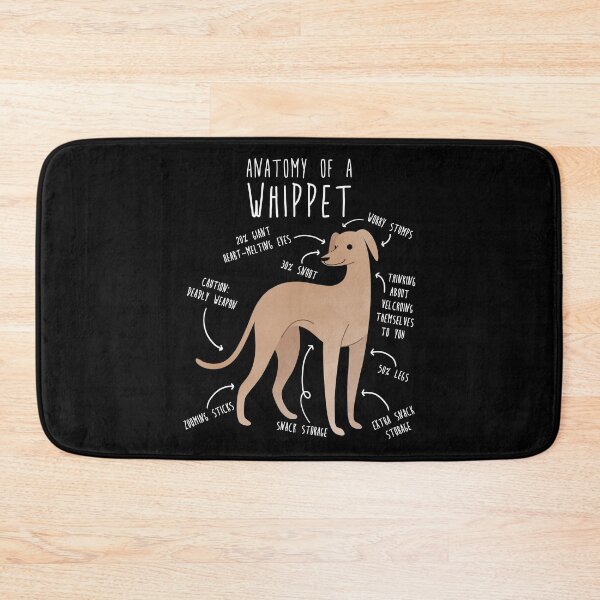 Item preview, Whippet Dog Anatomy designed and sold by Clara Hollins.