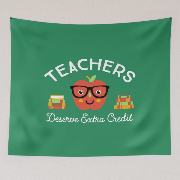 Item preview, Teachers Deserve Extra Credit designed and sold by vonplatypus.