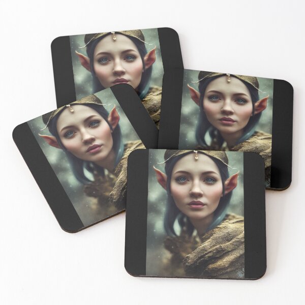Item preview, Aleya Grekas - Blue Eyed Elf Woman - Beautiful Woman designed and sold by JediNeil.