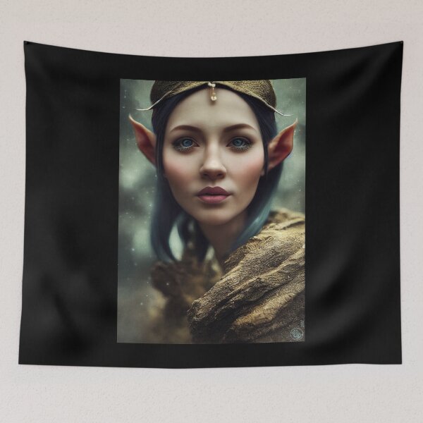Item preview, Aleya Grekas - Blue Eyed Elf Woman - Beautiful Woman designed and sold by JediNeil.