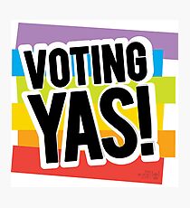 Voting YAS Photographic Print