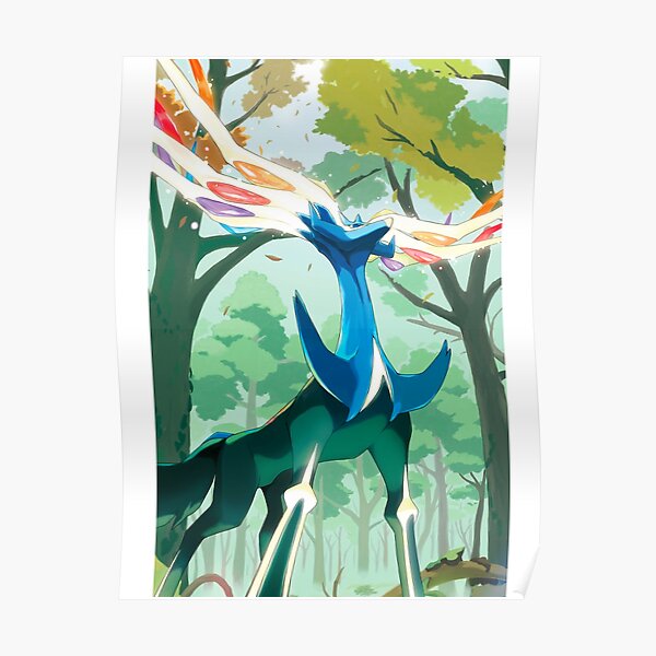 Xerneas Pokemon X Cell Phone Case Poster