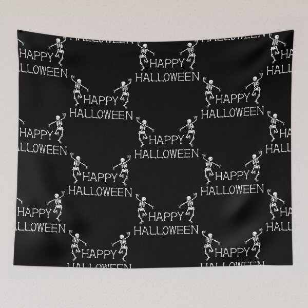 Item preview, Happy Halloween, Halloween Skeletons designed and sold by JRice66.