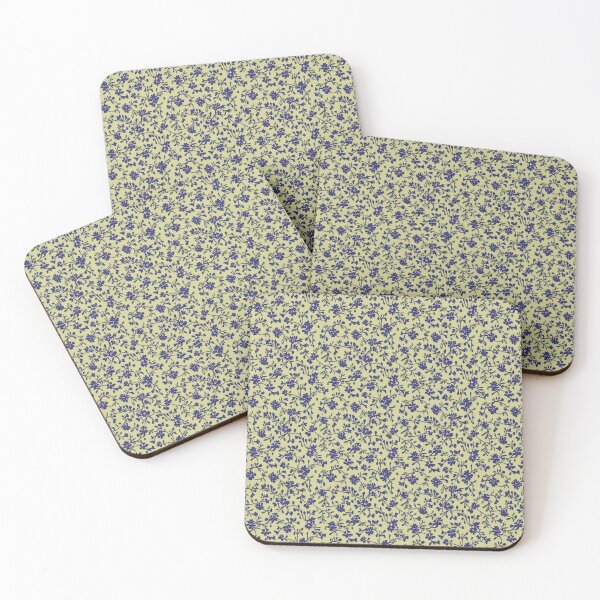 Item preview, Vintage BlueFloral, 60s designed and sold by woodlarks.