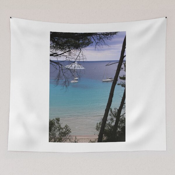 Item preview, Menorca, beach in the Balearic Islands, Spain designed and sold by unatrotamundos.